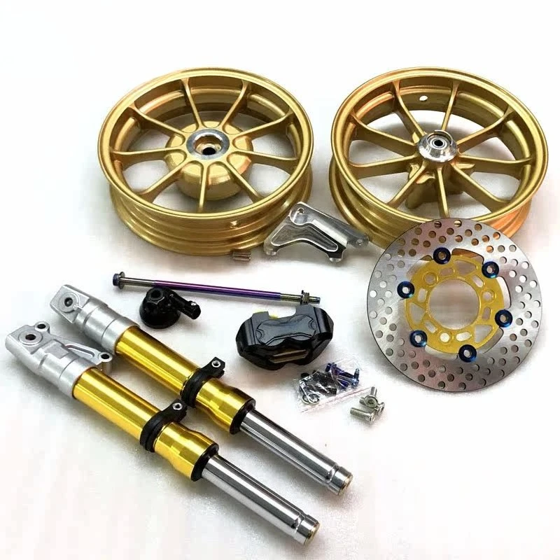 AF18/28/34/35/36 Wheel Rim Brake Disc Front Absorption Axle Brake Pump, Meter Tooth Link Code