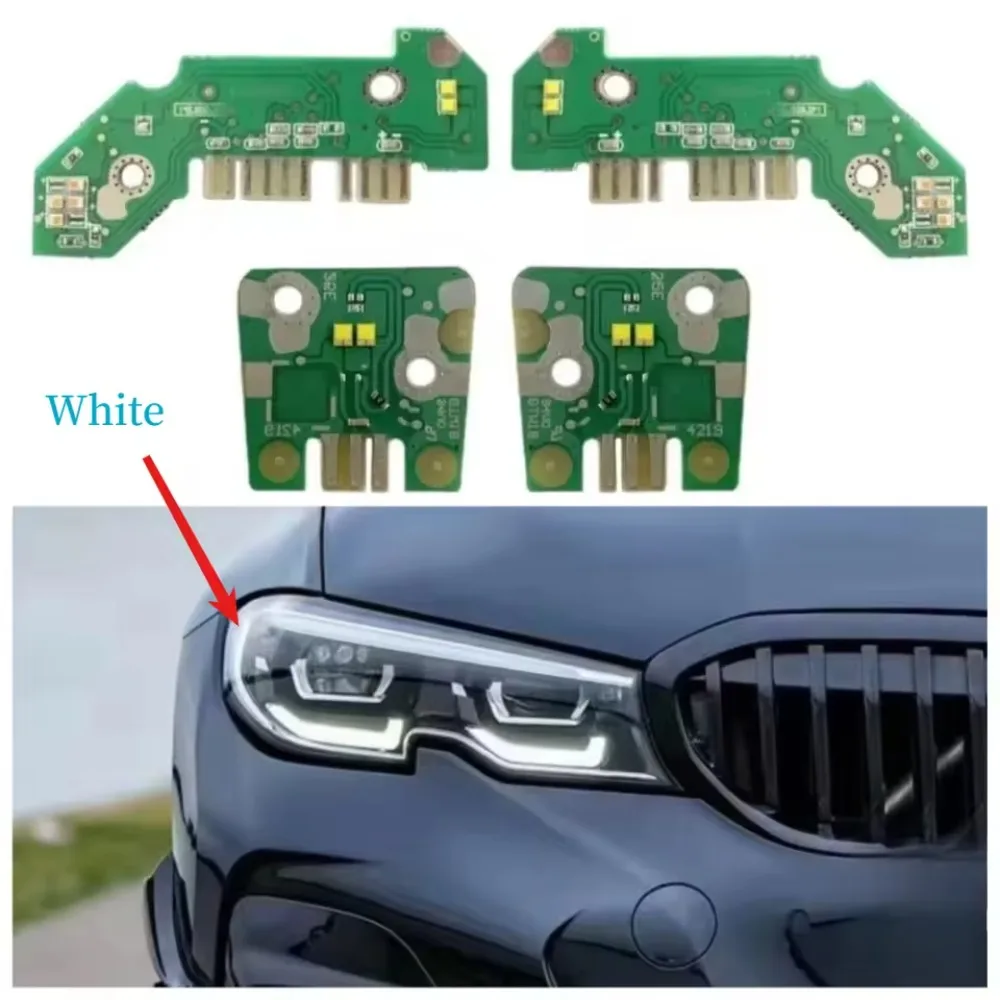 White DRL Boards for 2020 2021 BMW 3 Series G20 320i 330i M340i LED Headlight 63118496137 63118496138 1420000423 63118496133