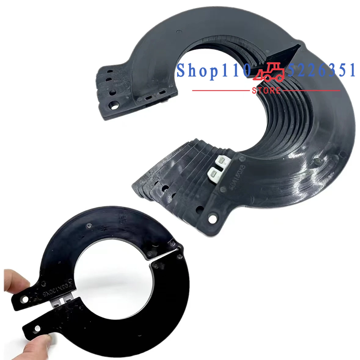 

1PC Excavator Removal Shaft Gasket Excavator Bucket Shaft Bucket Pin Resin Pad Thickened Wear Resistant Washer Bucket Round Mat