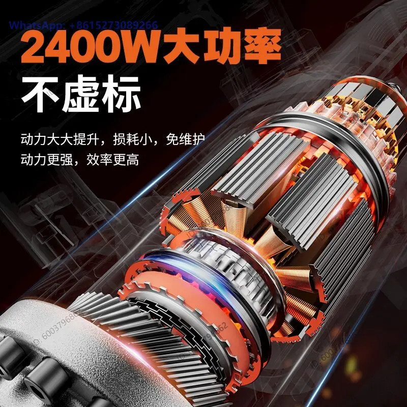 Small electric hydraulic punching machine 12 thick stainless steel portable angle iron channel steel hole opener