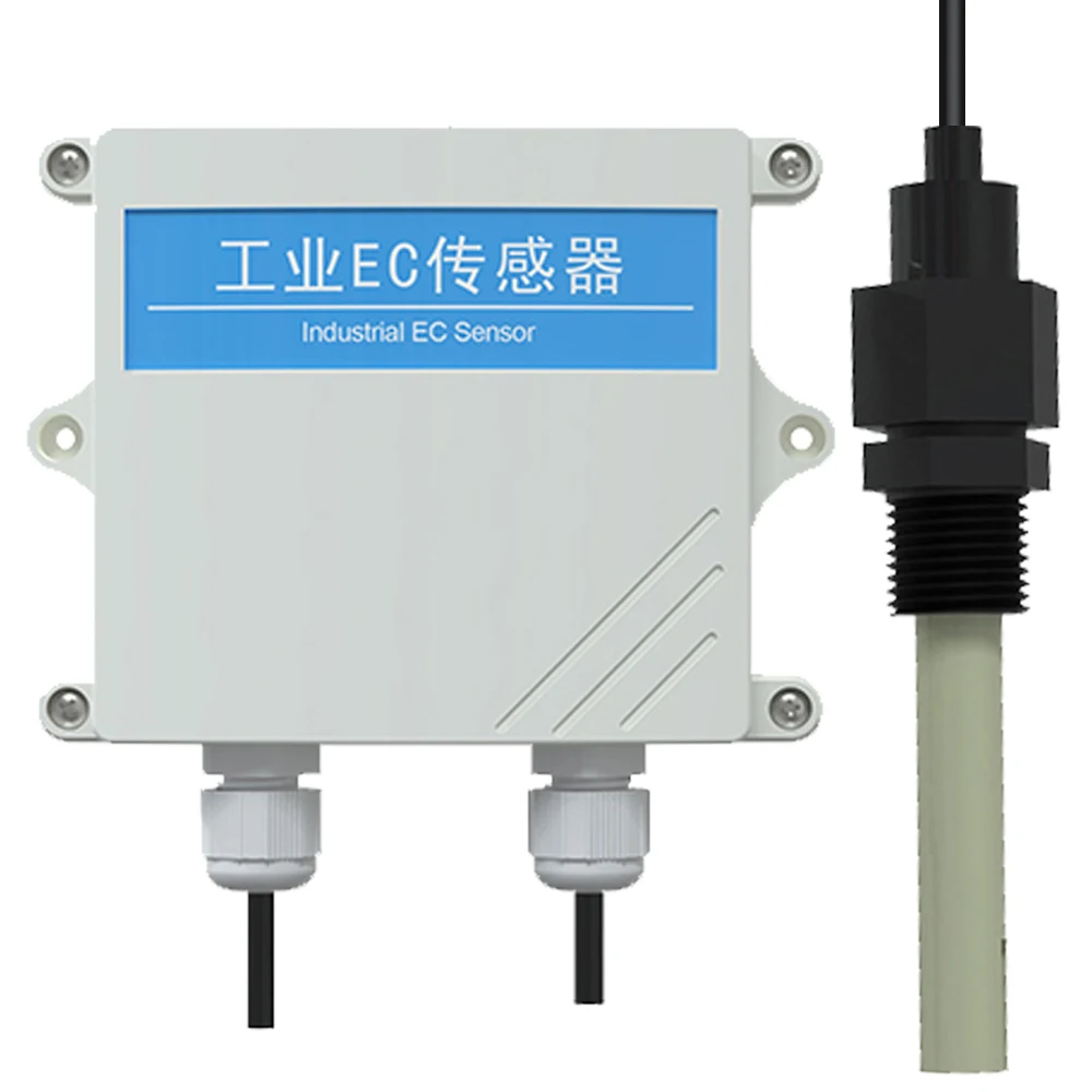 

Conductivity EC High Precision Detector Water Quality Sewage Sensor pH EC Transmitter RS485 0-5V 0-10V 4-20MA Output