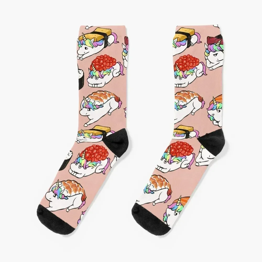 Sushi Unicorn Socks christmas gift shoes Girl'S Socks Men's