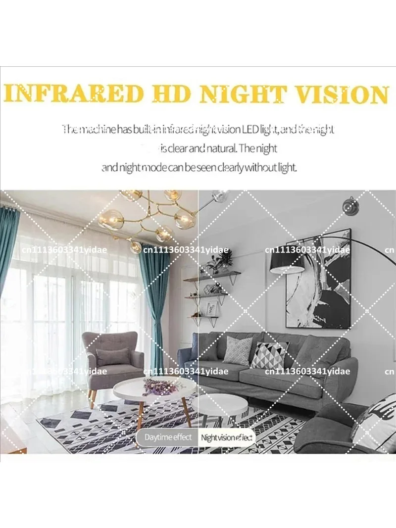 HD 1080P Mini Wireless WiFi Camera for Home Outdoor Motion Detection Night Vision