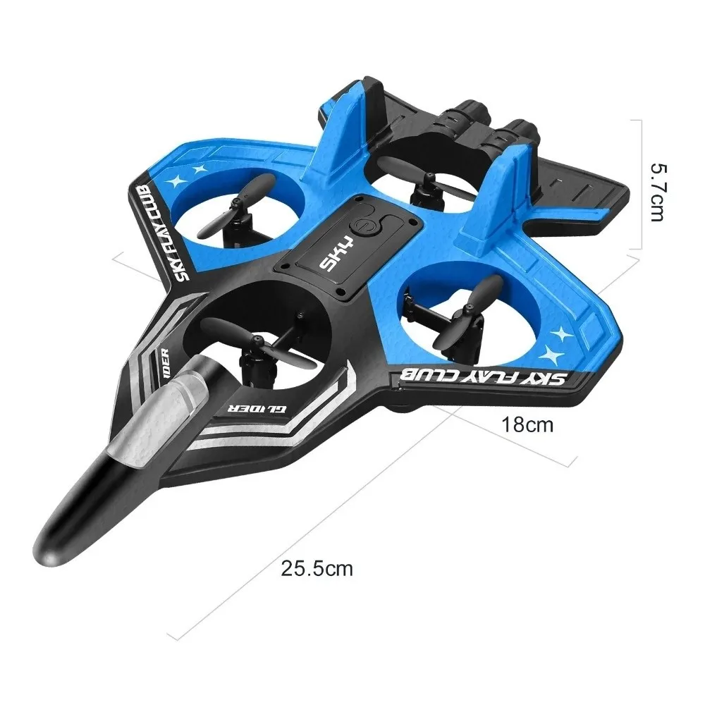 2.4GHz mousse télécommande avion détection de gravité cascadeur rouleau mousse RC avions résistance aux chocs étanche