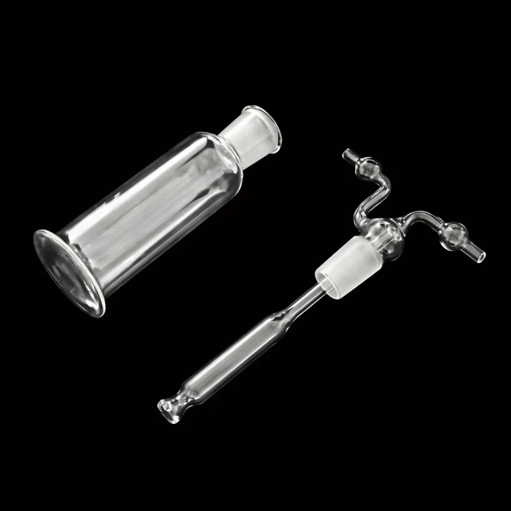 125/250ML High Borosilicate Glass Gas Washing Bottle Porous Muench Type For Gas Purification Absorption Experiment Lab Glassware