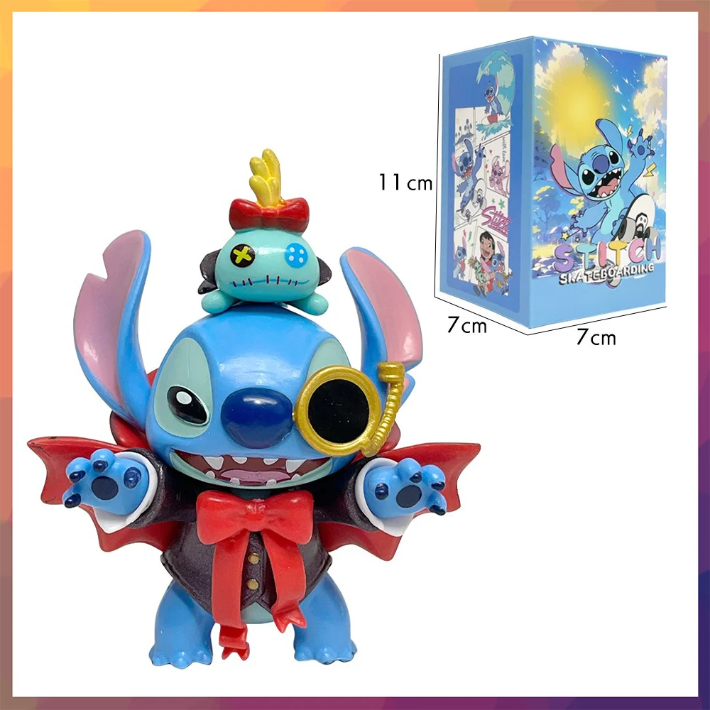 

Blind Box Anime Stitch Figure SeriesAction Figurine Cute Cartoon PVC Model Doll Tabletop Ornament Collectible Toy Gift for Kids