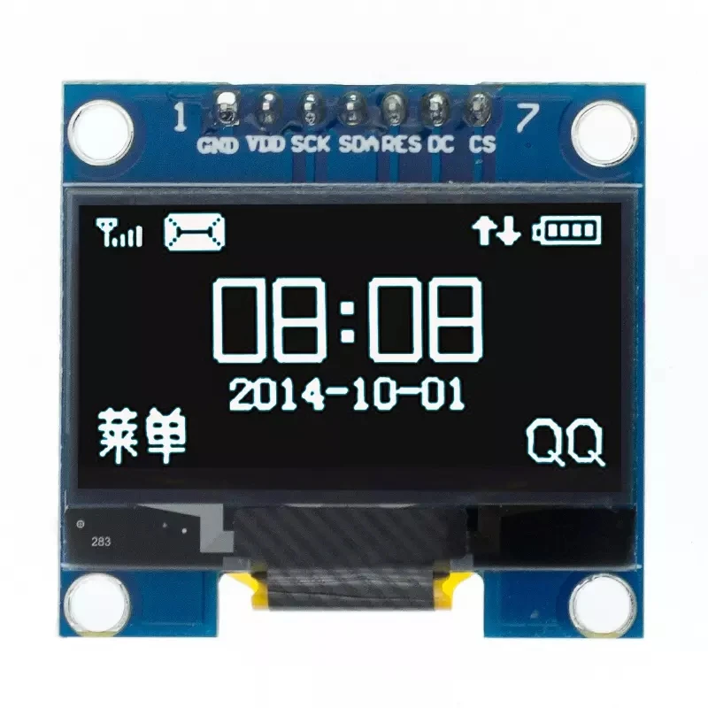 1.3&quot OLED Module 1.3 inch Display Module White/Blue 128X64SPI/IIC I2C Communicate Color 1.3 Inch OLED LCD LED Display Module