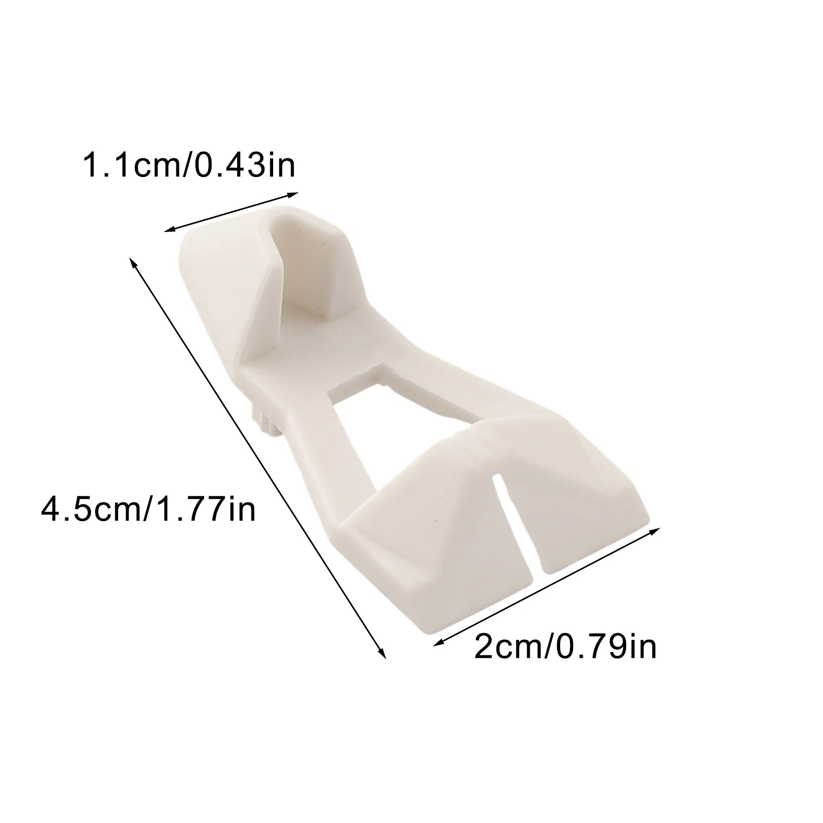 Home Organization Cabinet Board Support Shelf Clips Shelf Clips For Storage Organizer 100 Pieces Pack High Stability