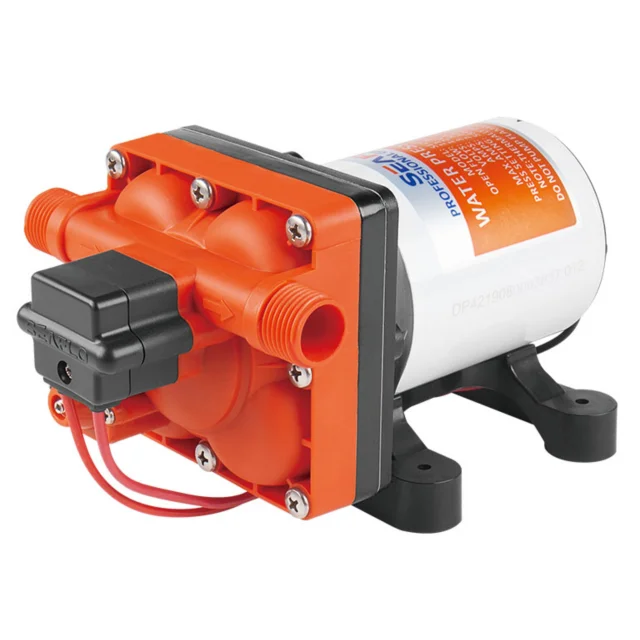 

SEAFLO 3.0GPM/11.3LPM, Marine and Caravan Water Cleaner Self Priming Micro Dc Motor Pump 12V Booster Pump SFDP1-030-055-42