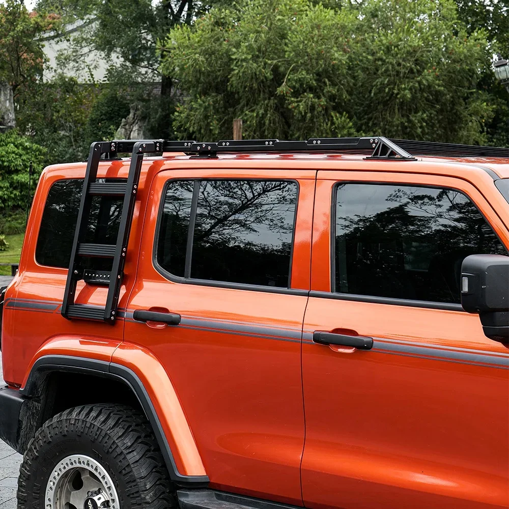 300 Tuning Accessories Wild Knight Aluminum Alloy Roof Rack Low Wind Noise Luggage Carrier Ladder High Strength Lightweight