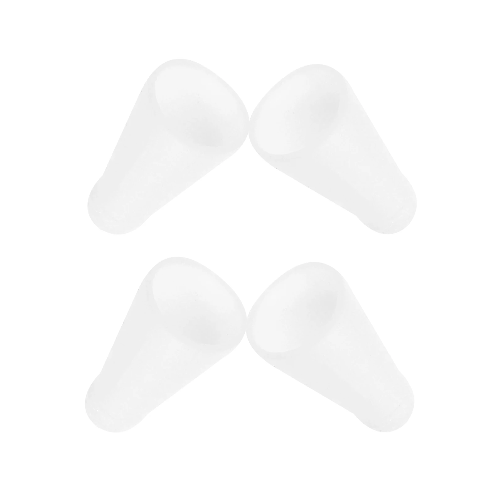 4pcs Stylus Replacement Nib Pen Cover Silicone Pencil Tip Non slip Tips Fiber Silent Writing Drawing Anti scratch
