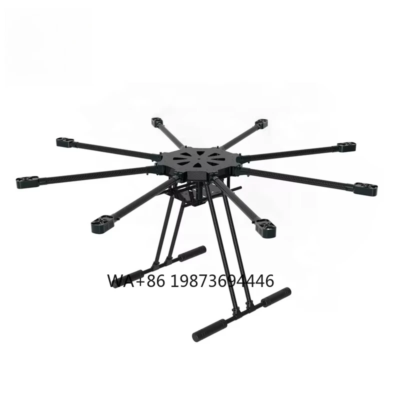 

Octocopter 1300mm Carbon Fiber Frame Kit 8 Rotor Body with Landing Gear and 25mm Motor Mount Seat Umbreall Folding