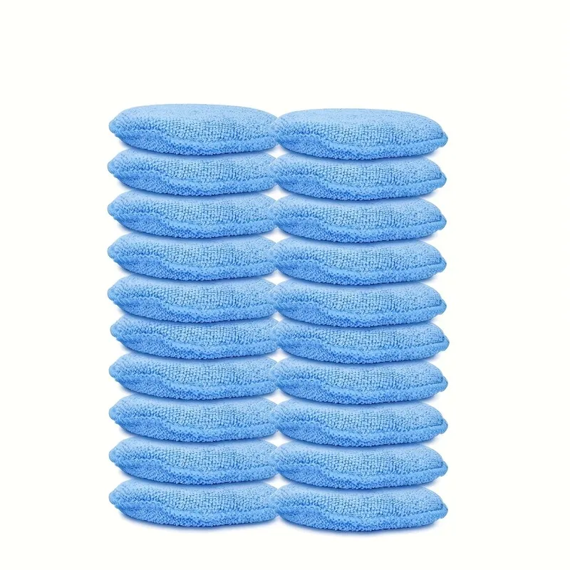 Lint Free Material Microfiber Polishing Sponges 36 pcs, perfect for Home Surface Cleaning, Ultra Soft Scratch Free