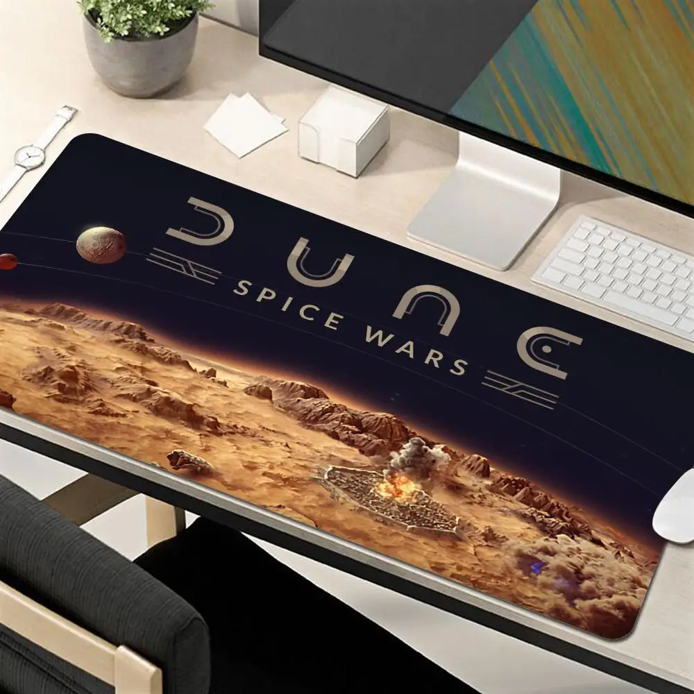 

Dune Mouse Pad Kawaii Gaming Accessories Keyboard Desk Mat Varmilo Desktop Carpet Large Tapis De Souris PC Gamer CS GO Mousepad