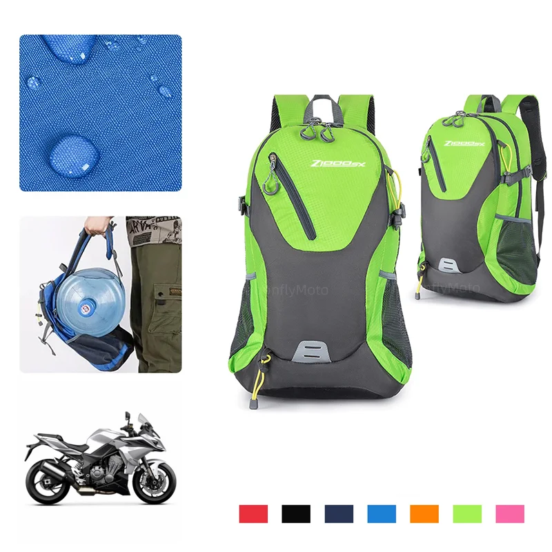 

For Kawasaki Z 1000SX z1000 SX 2013-2023 with Z1000SX Motorbike Travel Backpack Riding Cycling Storage Luggage Bag Large