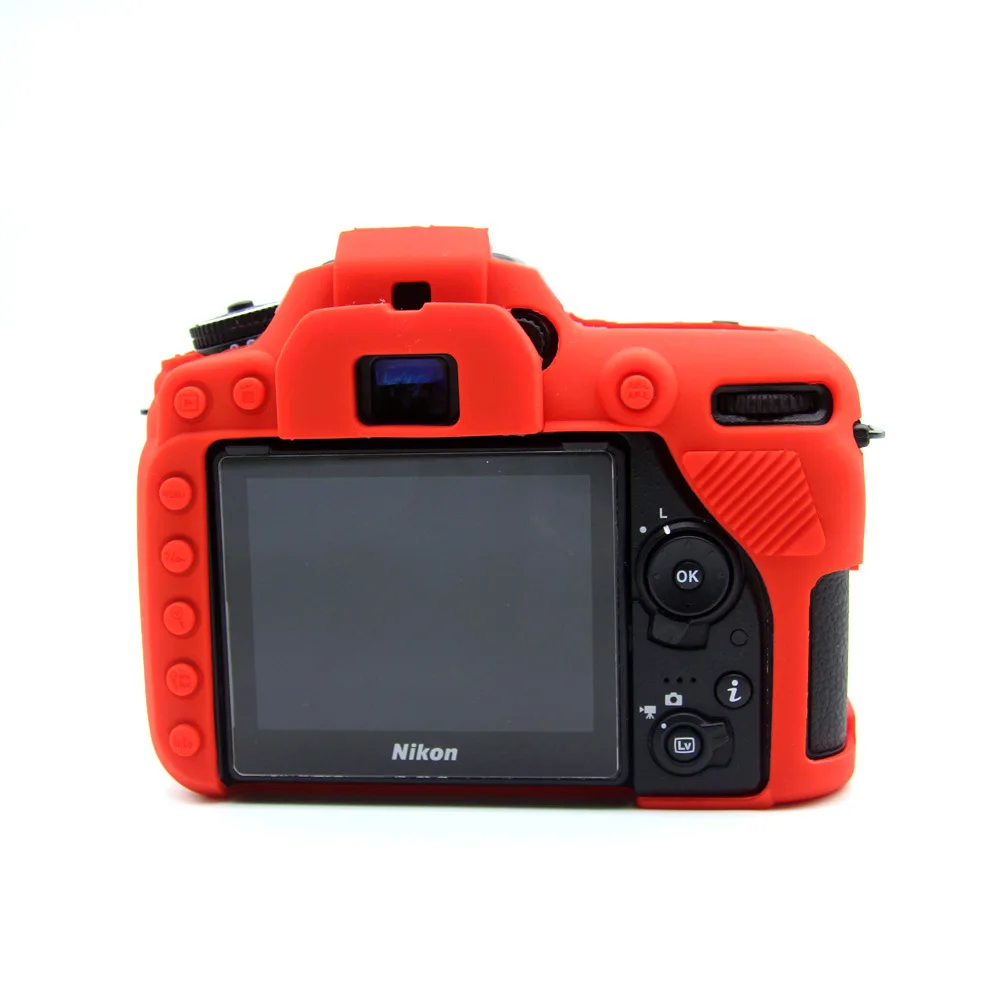 Silicon Sleeve Armor Case Body Cover Protector Frame Skin for Nikon D7500 D 7500 DSLR Camera Rubber Shell Protective Video Bag