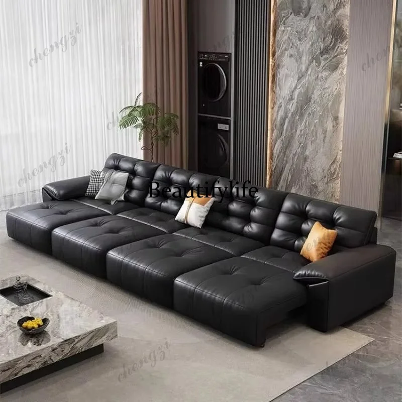

Microfiber Leather Electric Sofa Armrest Extension Oversized Floor Recliner Sofa Loveseat Relax Divano Tecnologico Furniture