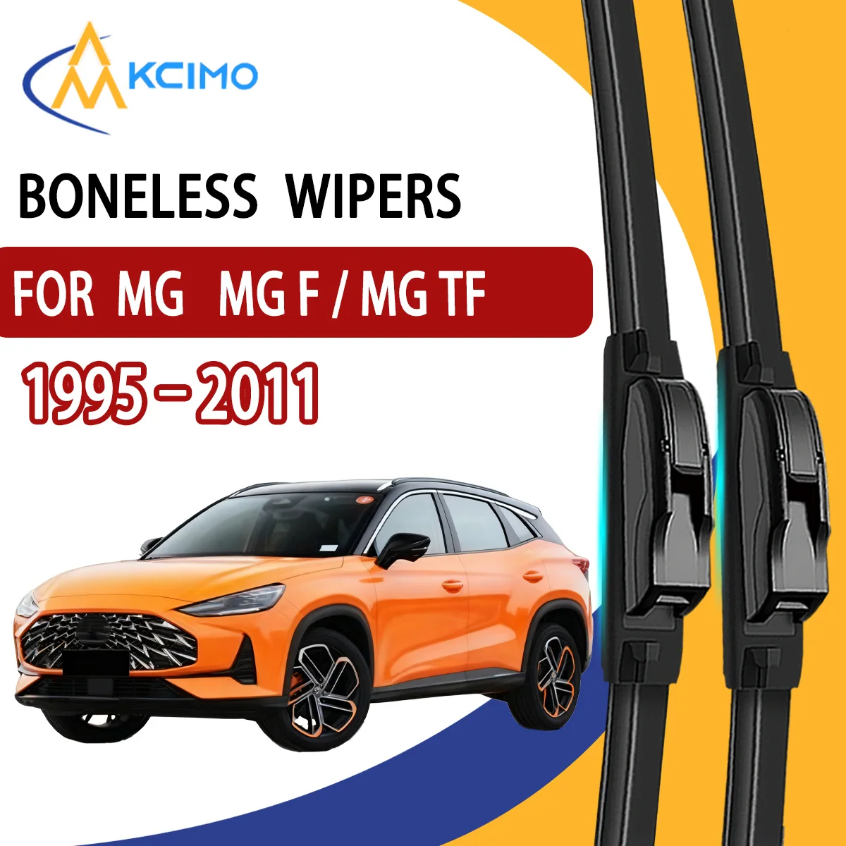 

2Pcs Front Windshield Wiper Blades For MG MG F / MG TF 1995–2011 Windscreen Window Car Accessories