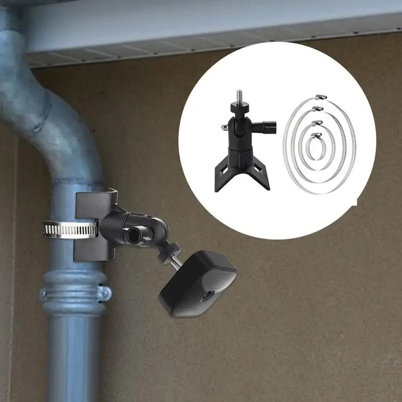 Soporte de anillo montado en la pared, soporte de cámara de acero, anillo de montaje para cámara de interior y exterior