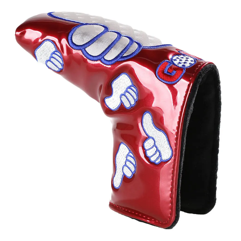 

1Pcs Golf Putter Head Cover Premium PU Material Stylish Long Neck Protection Non-Slip Golf Club Headcover for Men