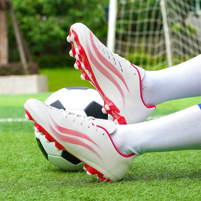 

TF/AG Men Society Cleats Football Shoes Indoor Outdoor Sneaker Fast Training Soccer Shoes Turf Non Slip Football Field Boots