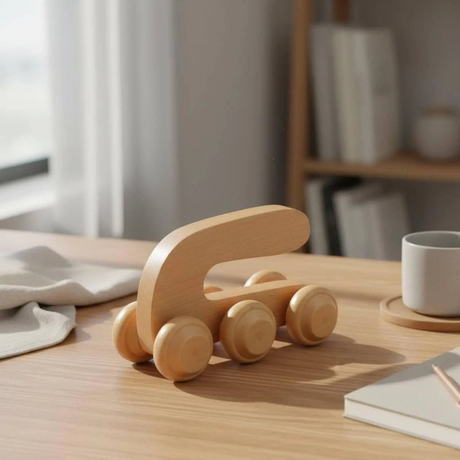 Wooden Wheel Massager Deep Relaxation Wooden Massage Wheel Ergonomic Design Wood