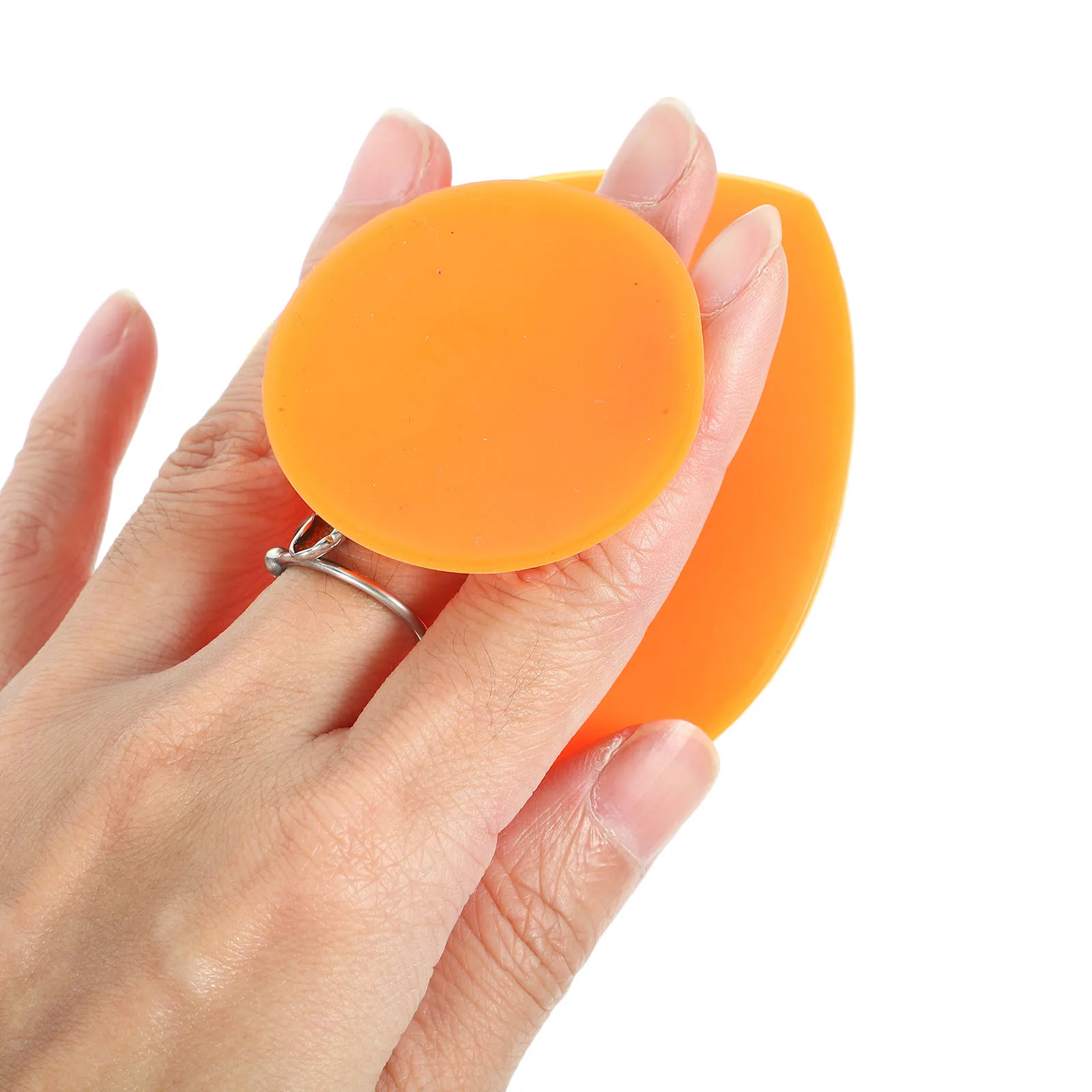 

5pcs Heart Shaped Silicone Bath Brush Face Cleaning Kids Hair Shampoo Massage Scalp Travel Multifunctional Promote Circulation