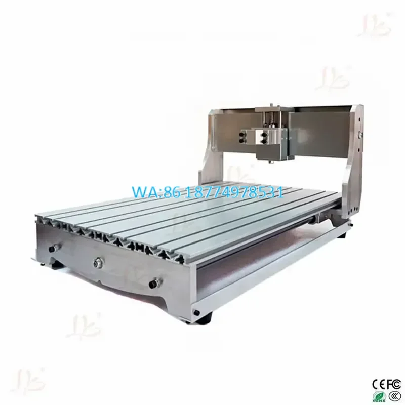 Wmwmnu for CNC 6040Z Router Frame Kit Milling DIY Rack with Bed Ball Screw and Optical Axis