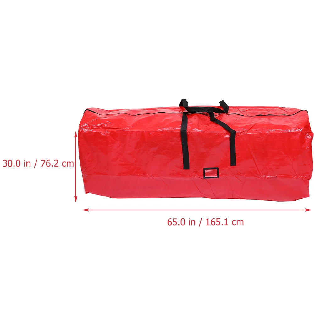 

Christmas Tree Storage Bag Waterproof Large Capacity Zippered Carry Handles Xmas Tree Organizer Storage Pouch Household Bag