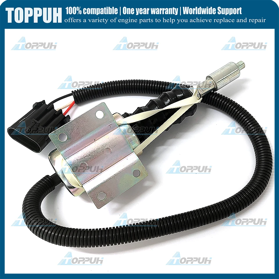 1813868C1 12V Electrical Solenoid Compatible With International Navistar DT360 DT466