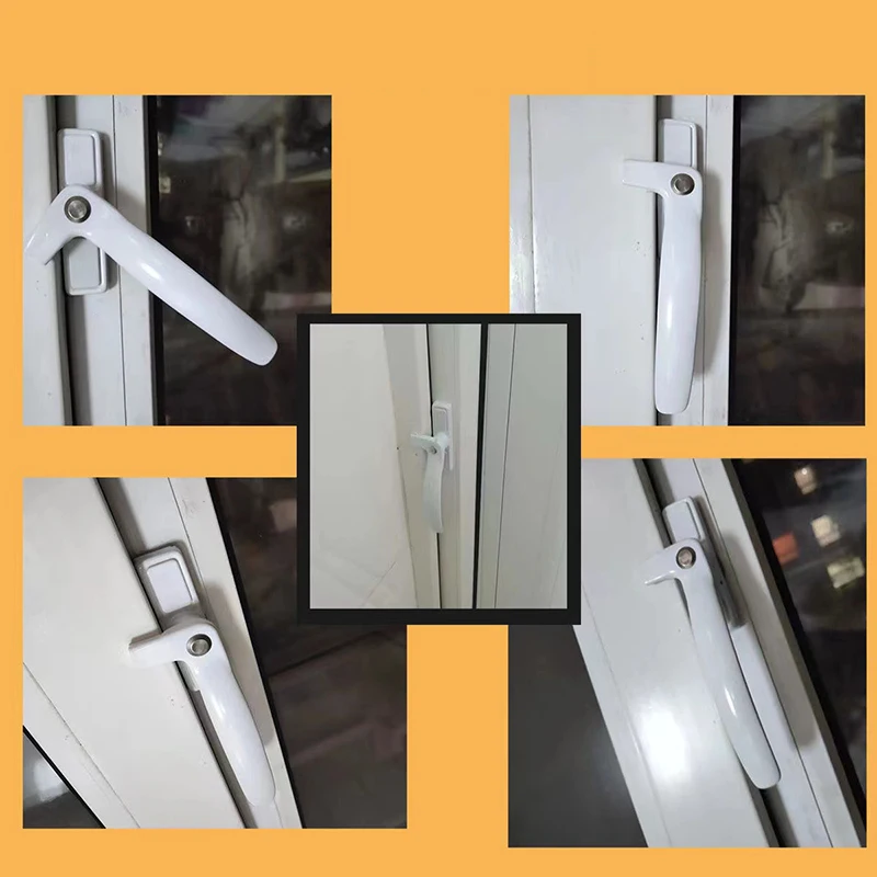 Picture 4: 1PCS lastic Steel Door Window Handle Casement Window Lock Handle Push Outward Hanging Plastic Steel Window Handle Hardware