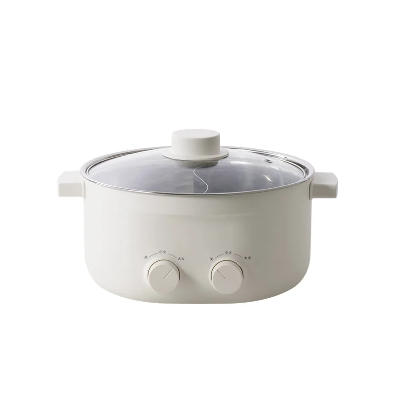 dual-pot-electric-hot-pot-–-6l-non-stick-multi-cooker-for-home-dorm-1500w-fast-heating-adjustable-temp-keep-warm-white
