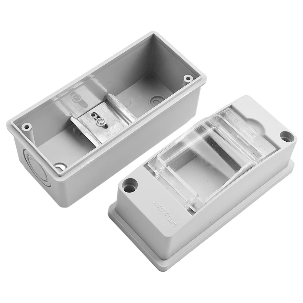 

Compact IP65 Small Distributor for Outdoor Gardens and Farms 2X Small Distributor IP651 Row 2 Modules Distribution Box