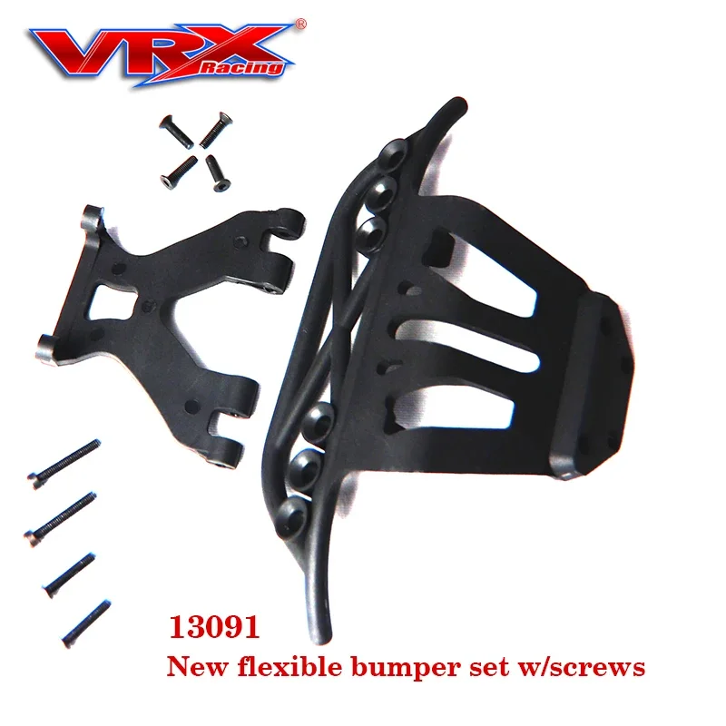 

RC Car Parts VRX 13091 New Flexible Bumper 1set for 1/10 Scale Electric Truck RH1011 RH1013 RH1011M RH1013M Nitro RH1001