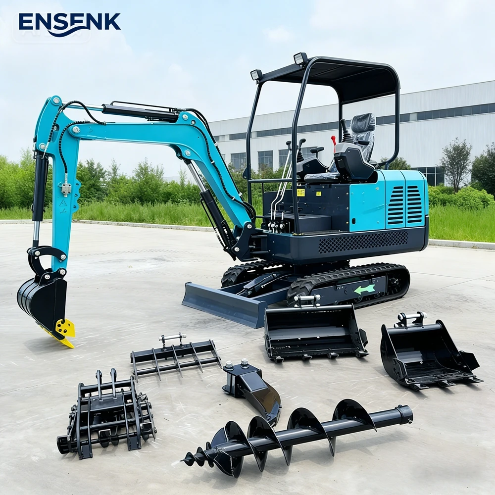 

Mini Excavator 0.8Ton 1.5Ton 1.8Ton Construction 2.0Ton Kubota Engine Multifunctional CE Epa Tools Digger