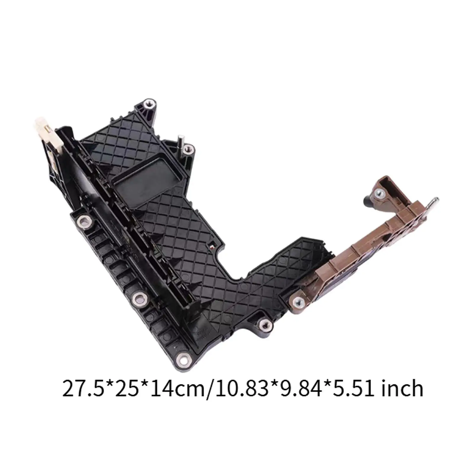 Easy Install Transmission Frame Gearbox Line Plate Black Metal Auto Accessory for Ford F150 2012 Plus