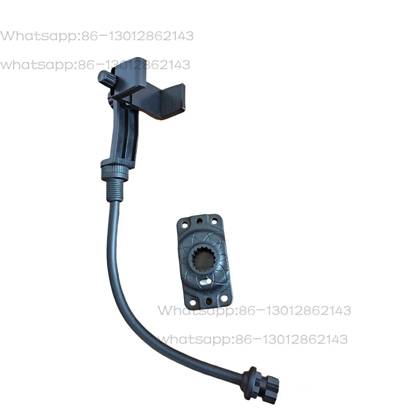 Flexible Gooseneck Phone Mount for Kayak, Kayak Phone Holder With Multi-Function Base Socket Fit Fishing Kayak