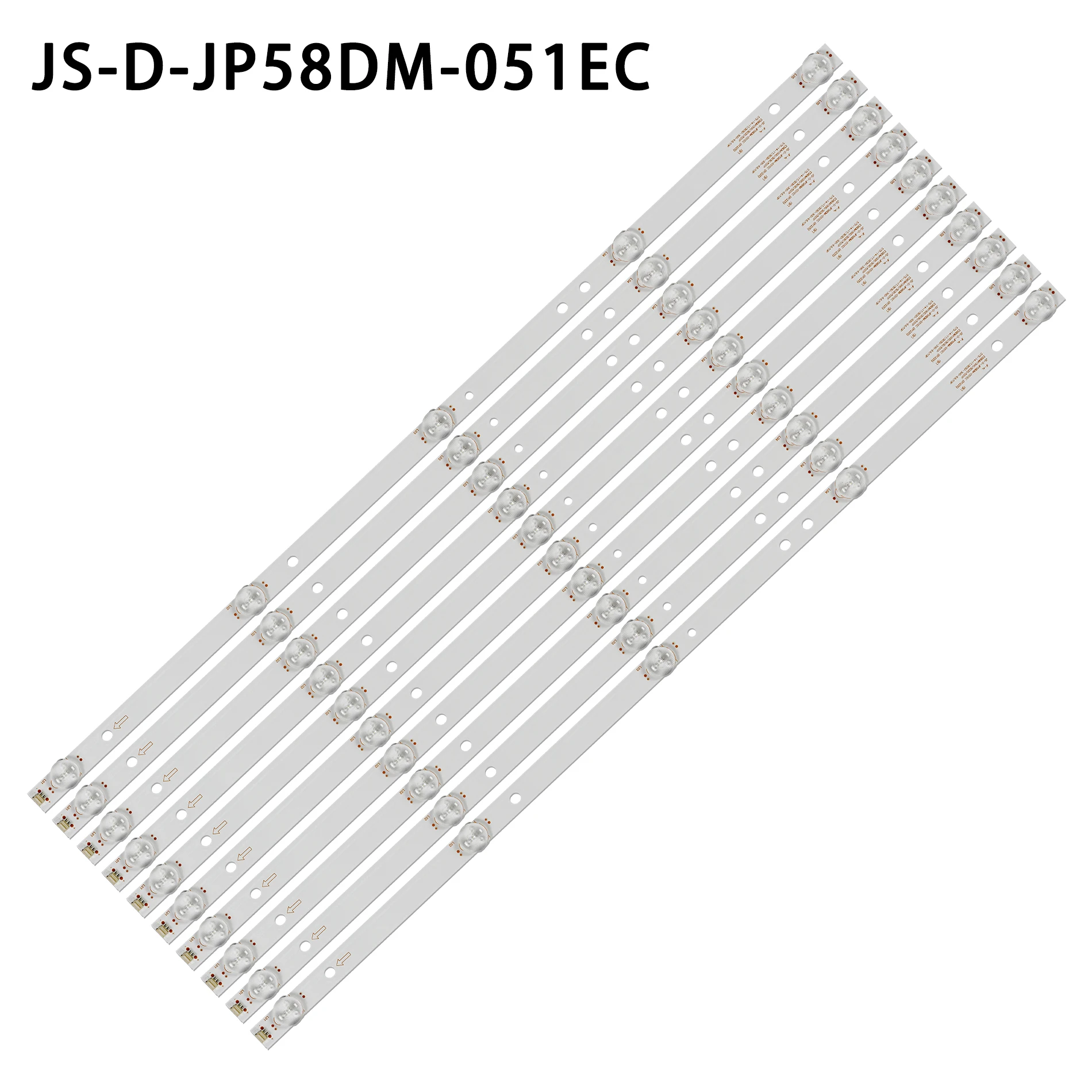 575mm LED Backlight strip 5 Lamp for E58DM1200 CELED58419B7 TVLED584K01 JS-D-JP58DM-051EC(81225) E58DM1000/30305S1P