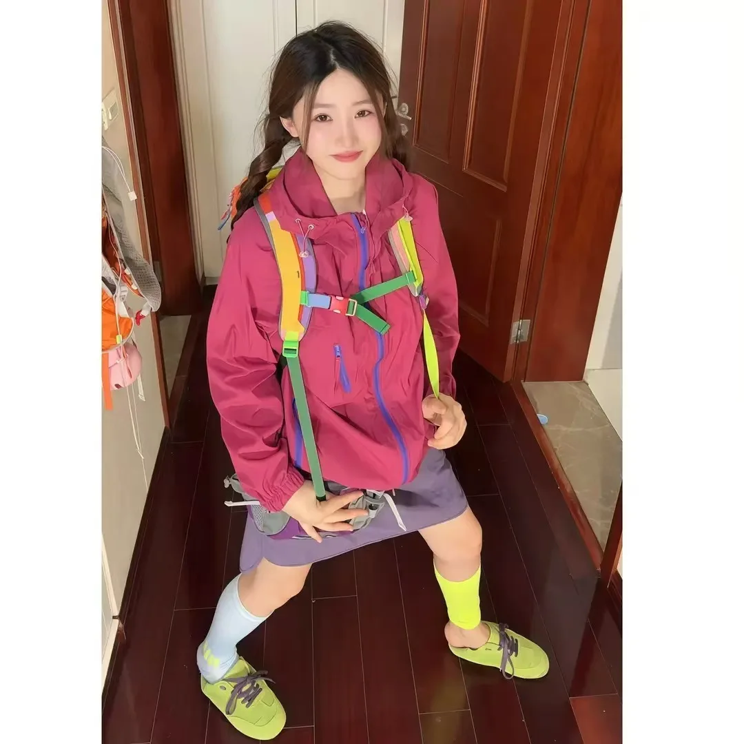 2026 New UPF50+ Ice Silk Quick Dry Sun Protection Clothing Unisex Summer Thin Breathable Outdoor Hooded Cycling Lightweight Coat