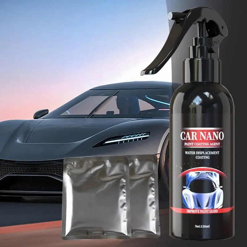 

Car Coating Agent Nano Spray Car Scratch Repair Nano Spray 120ML Polishing Nano Coating Agent Fast Repairing Scratch Spray