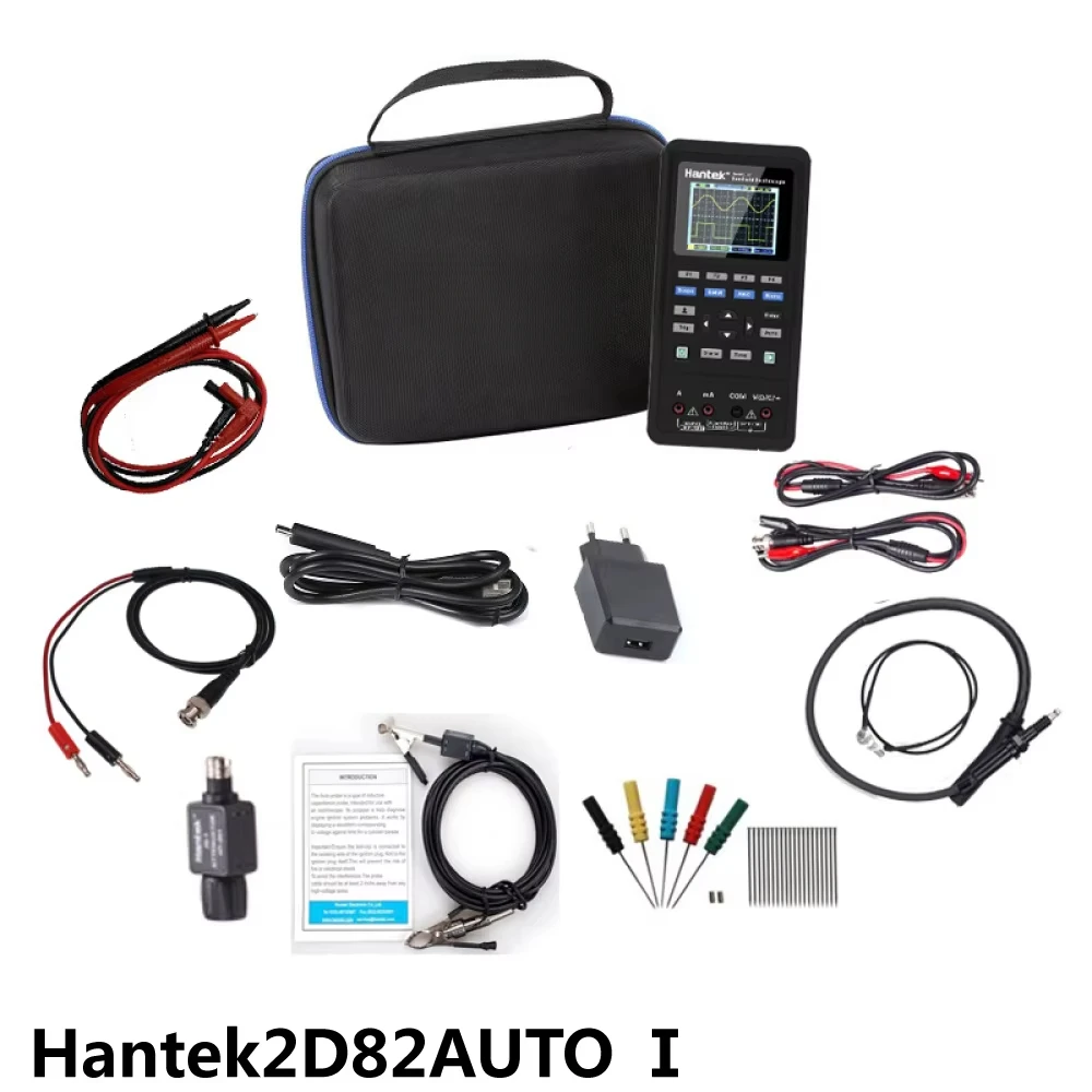 Hantek 2D82 AUTO-I 80MHz 250MSa/s Multifunction Automotive Digital Oscilloscope Multimeter 2 Channel Oscilloscopes 4 In 1