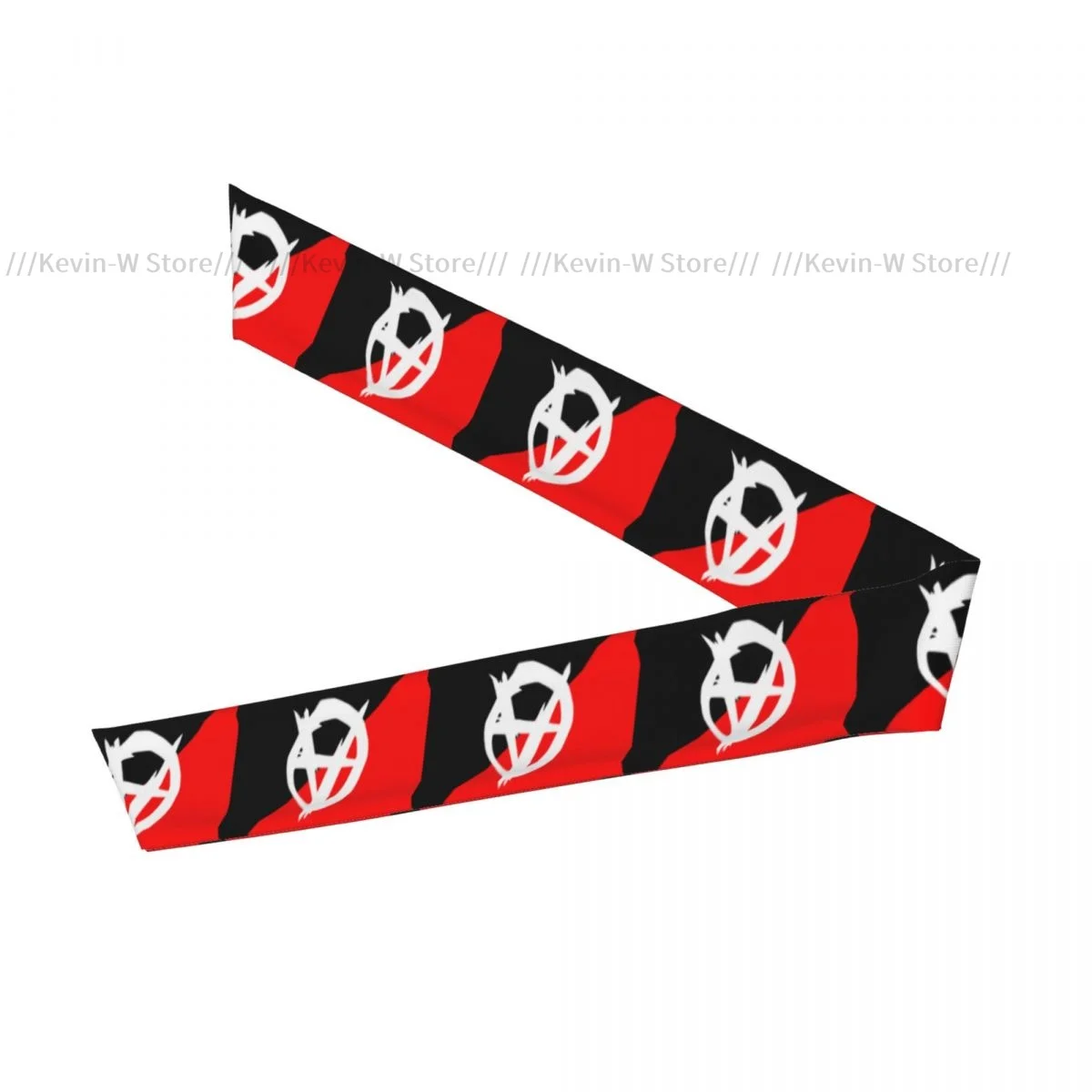 Head Tie Bandana Anarchist Flag With A Symbol Head Scarf Wrap Outdoor Sports Sweatband