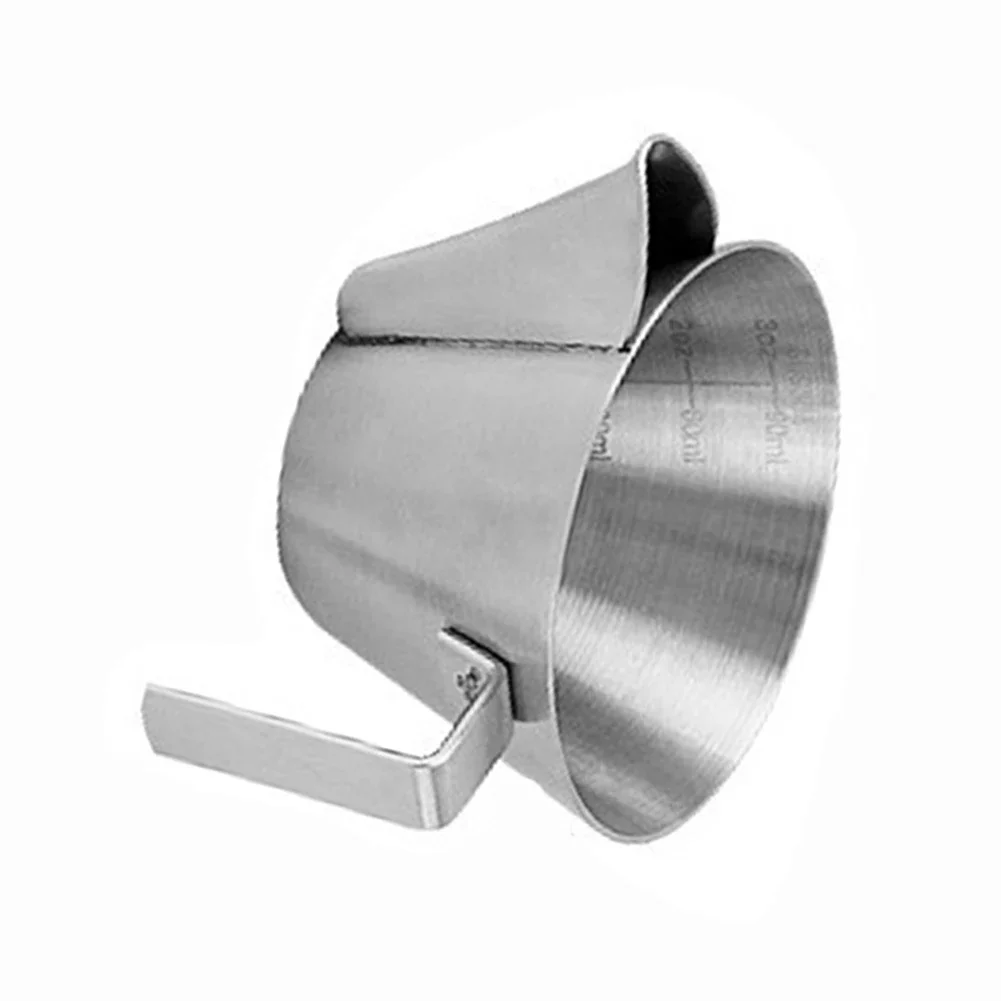 Food Safe 304 Stainless Steel Coffee Measuring Cup With Permanent Measurement Engravings For Long Term Brewing Consistency