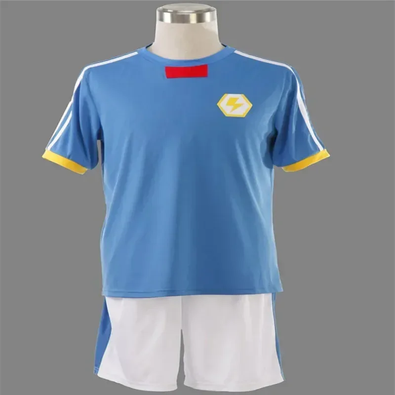 ليلي 123 كوسباو إينازوما أحد عشر جونجي شويا زي كرة القدم قميص جيرسي السراويل هالوين أنيمي تأثيري حلي + 5We @ 5s #3