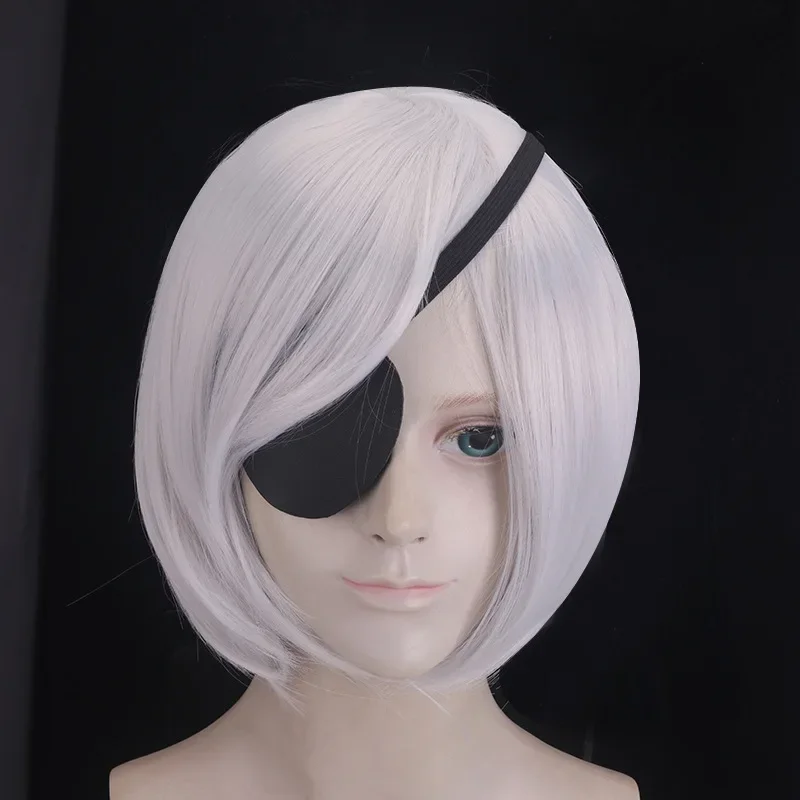 Maska na oko Chainsaw Man Quanxi, osłona na oczy, akcesorium do kostiumu cosplay, japońskie anime, dla dorosłych, czarna opaska na jedno oko, rekwizyty na karnawał i imprezy.