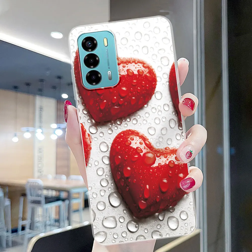 For ZTE Blade V40 Vita Case Clear Phone Case ZTE Blade V30 Vita /V2022 Coque Soft Silicone Cover For ZTE Blade V41 Smart Fundas