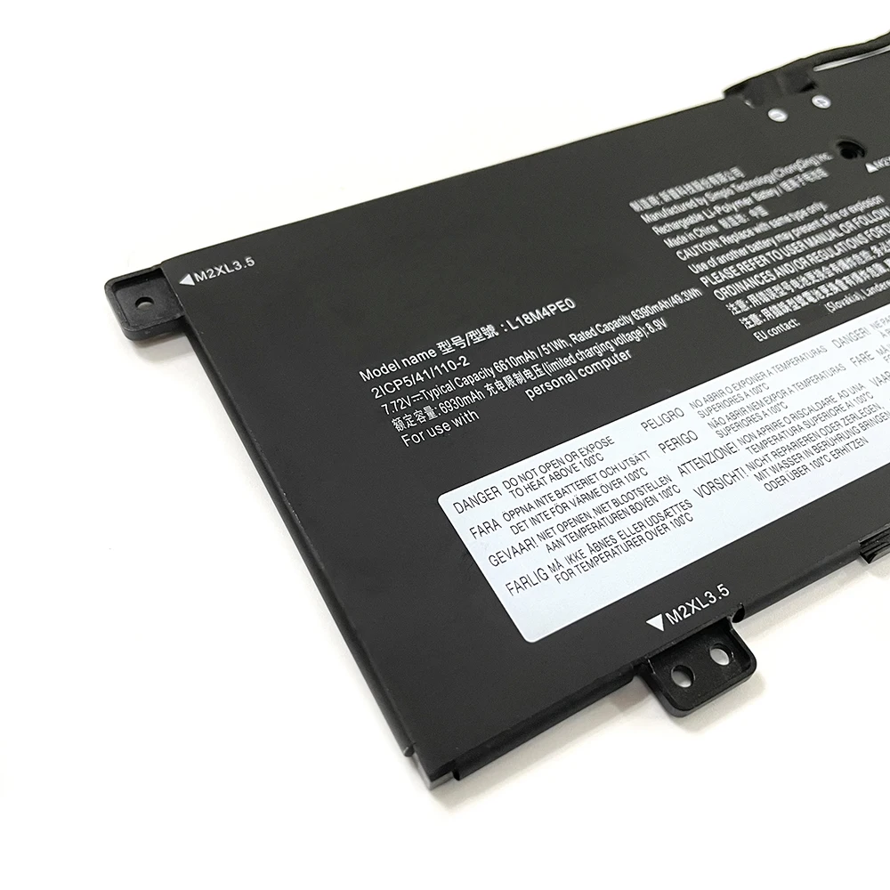 L18M4PE0 L18L4PE0 6610mAh/51Wh Laptop Battery For Lenovo Yoga C740-14IML 81TC000JUS 81TC000QUS 81TC003LUS 81TC00C4US Series