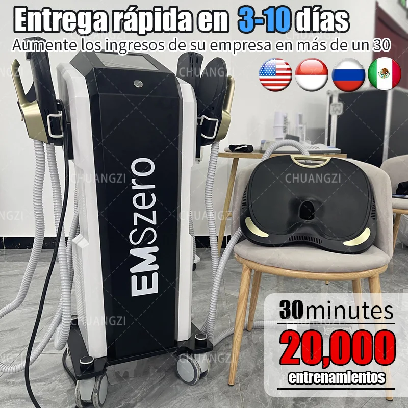 EMSzero 15Tesla 6500w NEO الجسم التخسيس نوفا حرق الدهون العضلات EMS النحت الكهرومغناطيسي تحفيز آلة برو