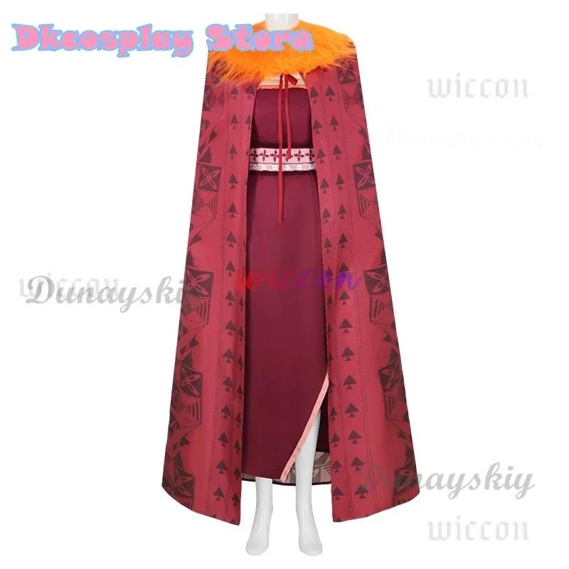 Villain Matangi Costume Cosplay Film Gioco di ruolo Mantello Abito Cintura Abbigliamento per adulti Vestito Halloween Carnevale Festa Donna Abito femminile