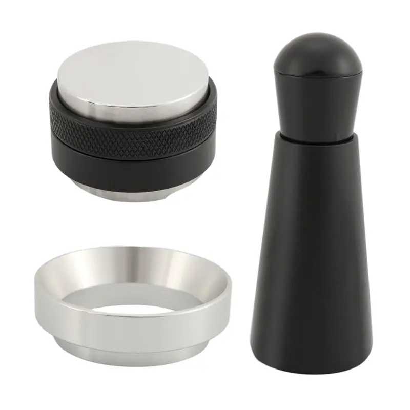 

51Mm Espresso Accessories Kit, Coffee Distributor And Tamper Leveler, WDT Tool And Dosing Funnel Set
